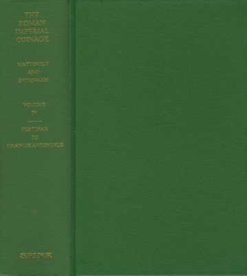 Roman imperial coinage 04 part 01-pertinax to geta.