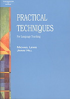 Practical Techniques for Language Teaching