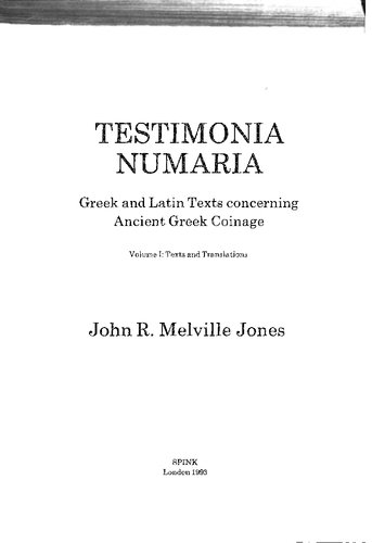 Testimonia Numaria