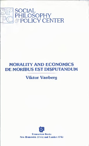 Morality and Economics