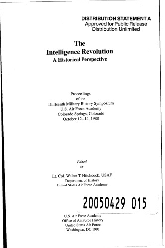 Intelligence Revolution