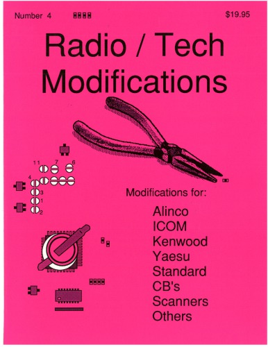 Radio/Tech modifications. Number 4.