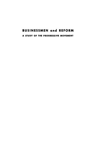 Businessmen and Reform