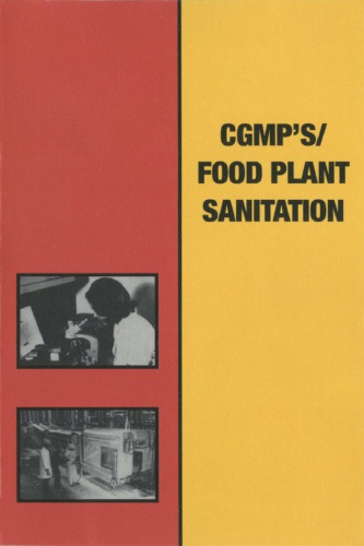 CGMP’s Food Plant Sanitation