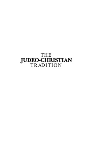 The Judeo-Christian Tradition