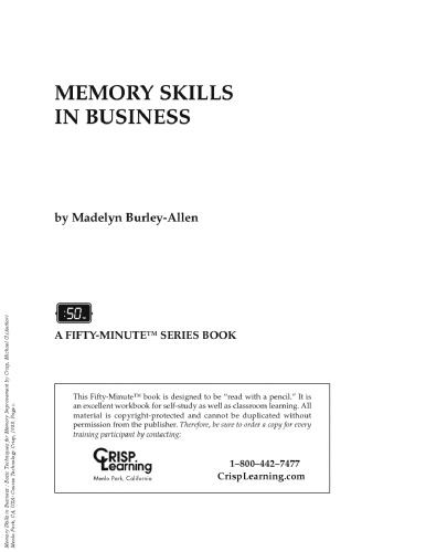 Memory Skills in Business