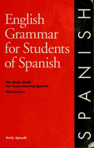 English Grammar for Students of Spanish