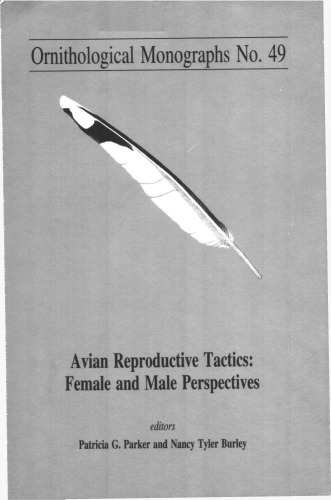 Avian reproductive tactics : female and male perspectives