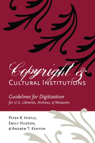 Copyright and Cultural Institutions