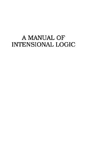 A Manual of Intensional Logic