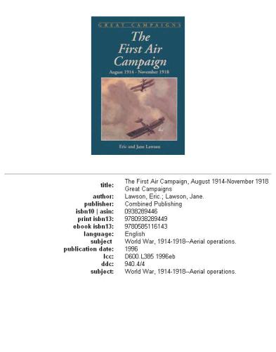 First Air Campaign