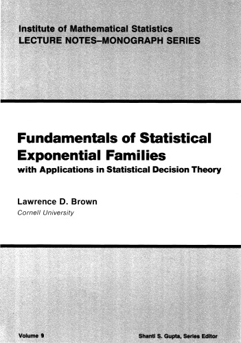 Fundamentals Of Statistical Exponential Families