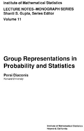 Group Representations In Probability And Statistics