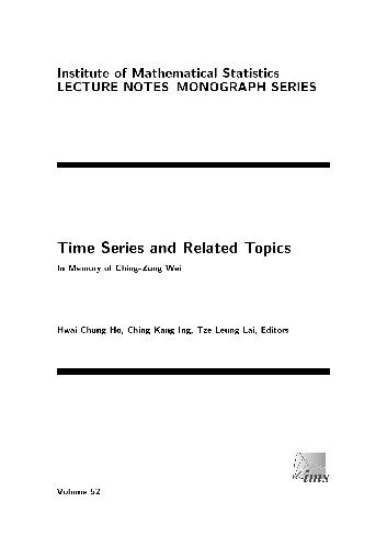 Time Series and Related Topics