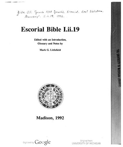 Text and Concordances of Sermones Contra Indios E Moros, MS 25h