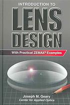 Introduction to Lens Design