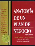 Anatomii de Un Plan de Negocio