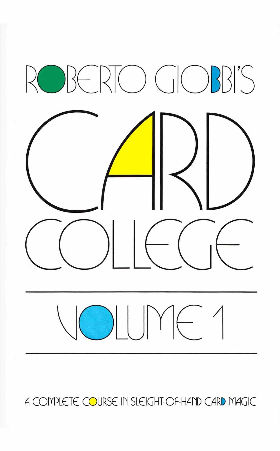 Card College, Volume 1