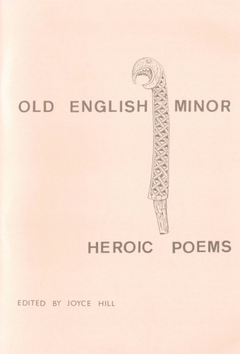 Old English Minor Heroic Poems