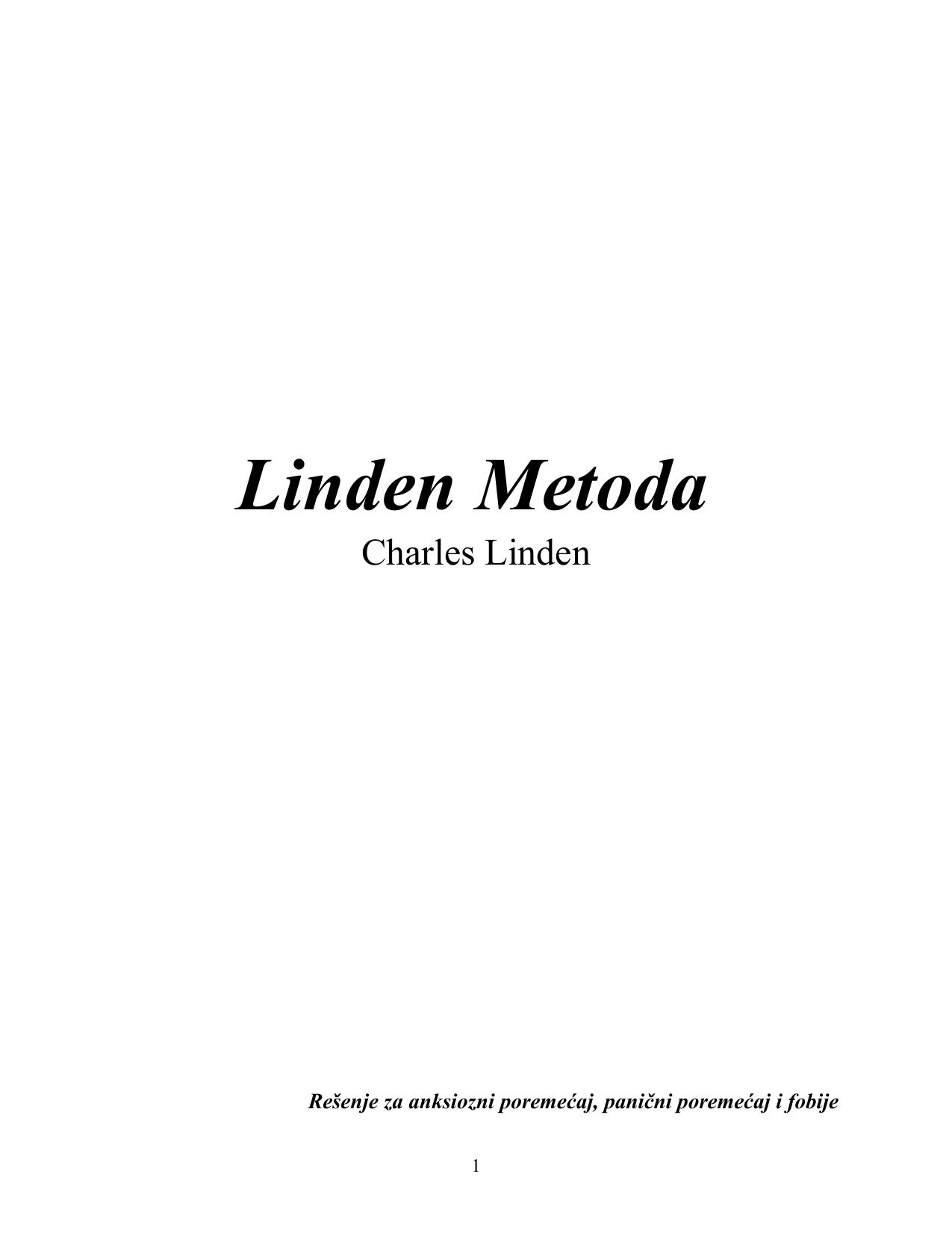 The Linden Method