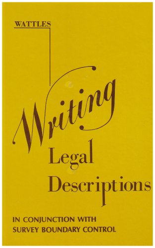 Writing Legal Descriptions