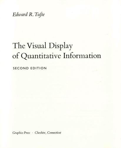 The Visual Display of Quantitative Information