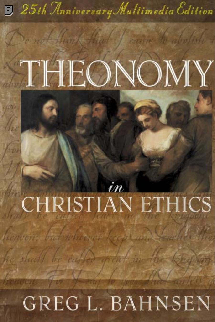 Theonomy in Christian Ethics