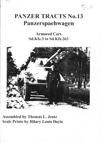 Panzer Tracts No. 13 Panzerspaehwagen