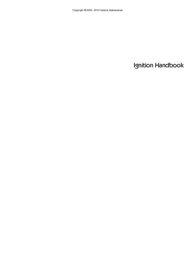 Ignition Handbook