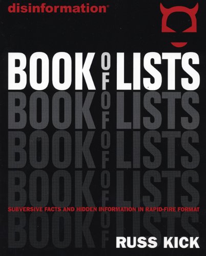 Disinformation Book of Lists