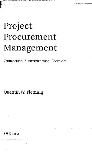 Project Procurement Management