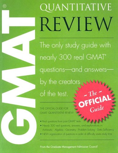 The Official Guide for GMAT Quantitative Review