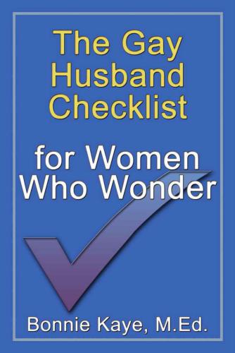 The Gay Husband Checklist for Women Who Wonder