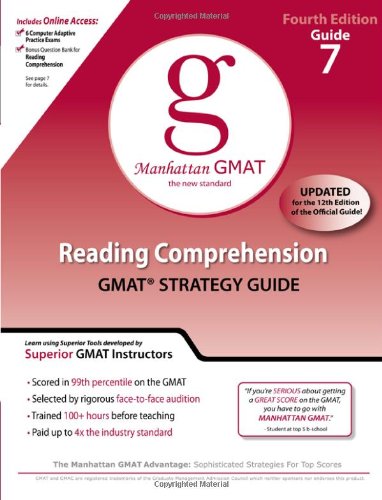 Reading Comprehension GMAT Preparation Guide