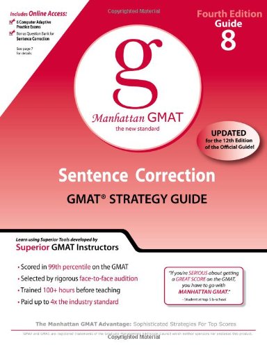 Sentence Correction GMAT Preparation Guide