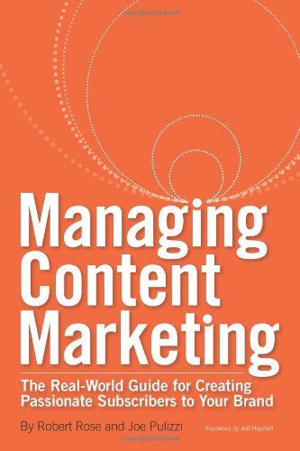 Managing Content Marketing