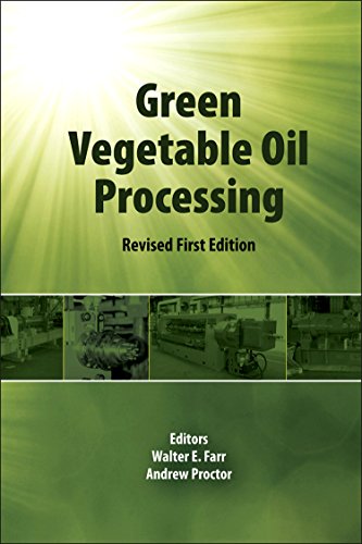 Green vegetable oil processing