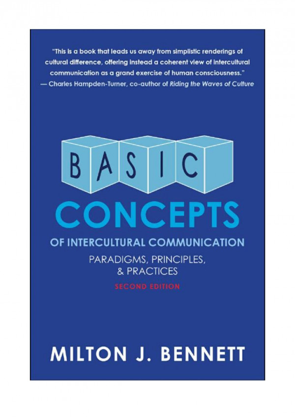 Basic Concepts of Intercultural Communication