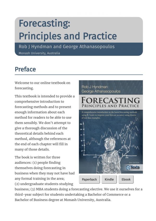 Forecasting