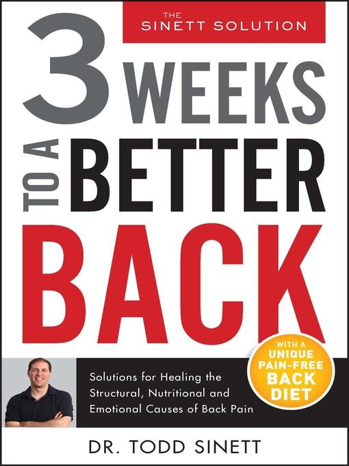 3 Weeks To A Better Back