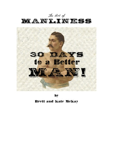 30 Days to a Better Man