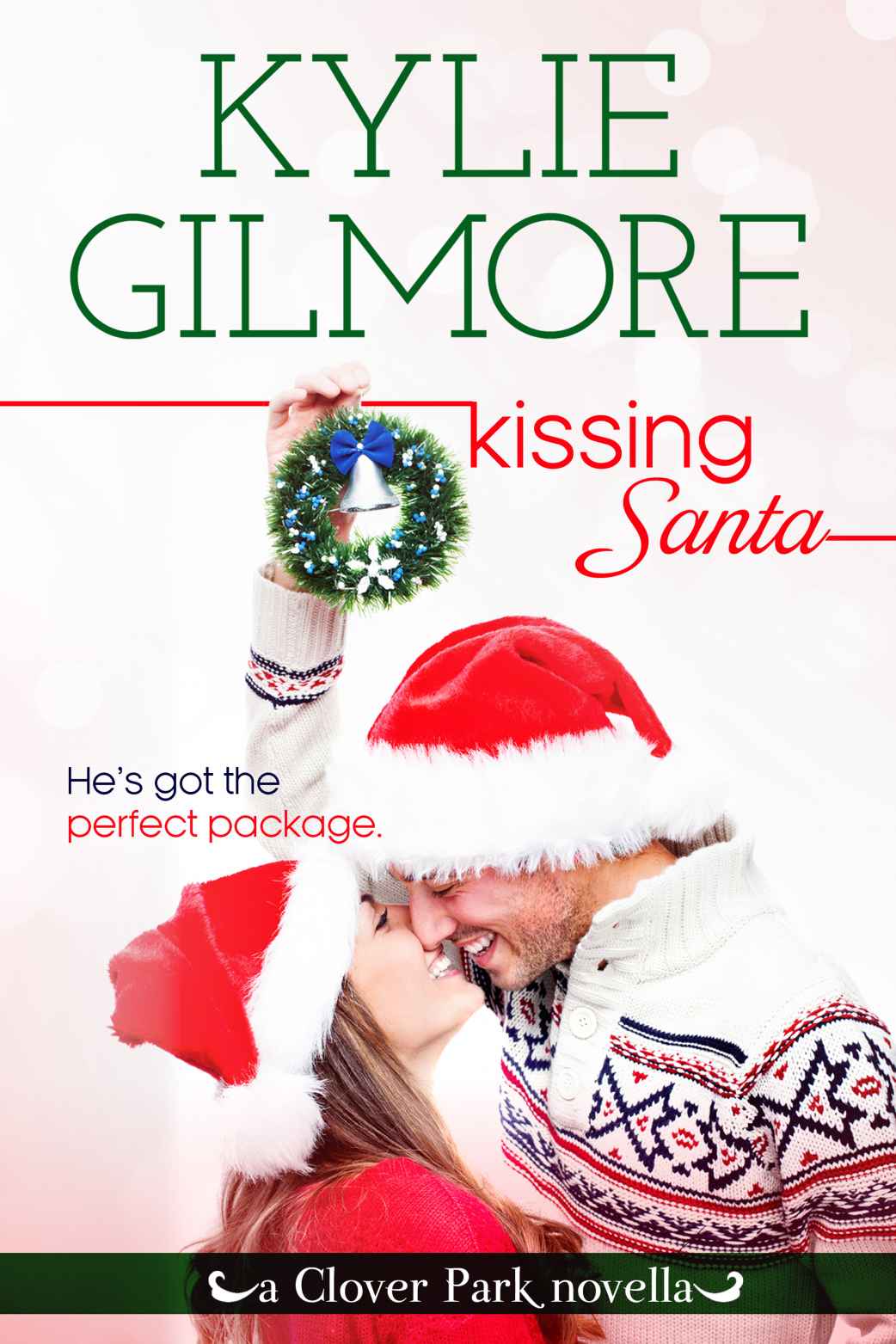 Kissing Santa