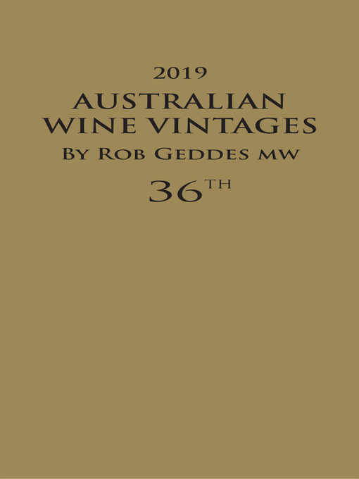 Australian Wine Vintages 2019