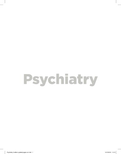 Psychiatry