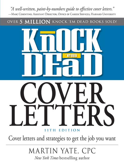 Knock Em Dead Cover Letters