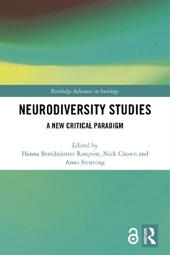 Neurodiversity studies : a new critical paradigm