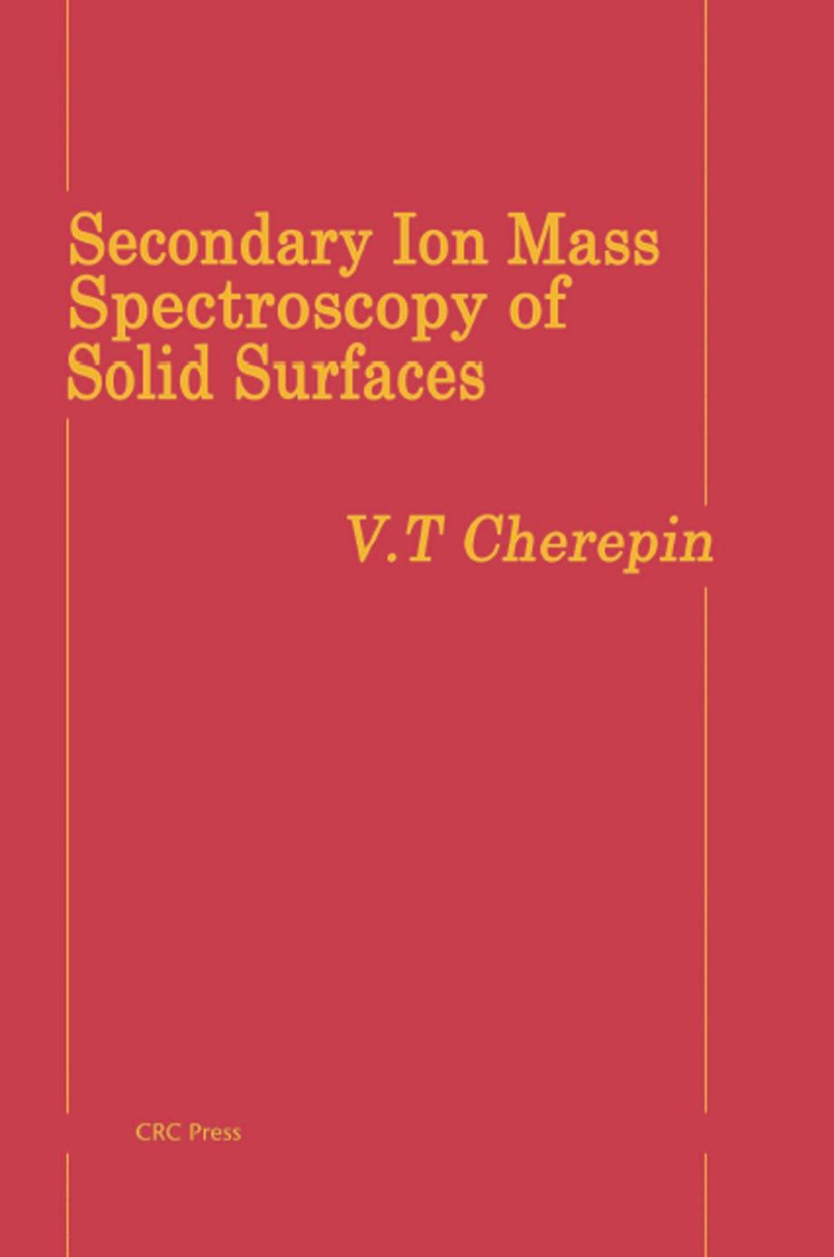 Secondary ion mass spectroscopy of solid surfaces