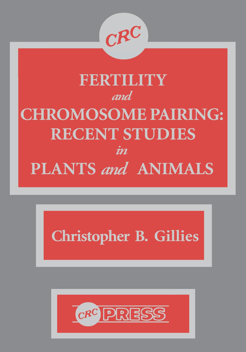 Fertility and Chromosome Pairing