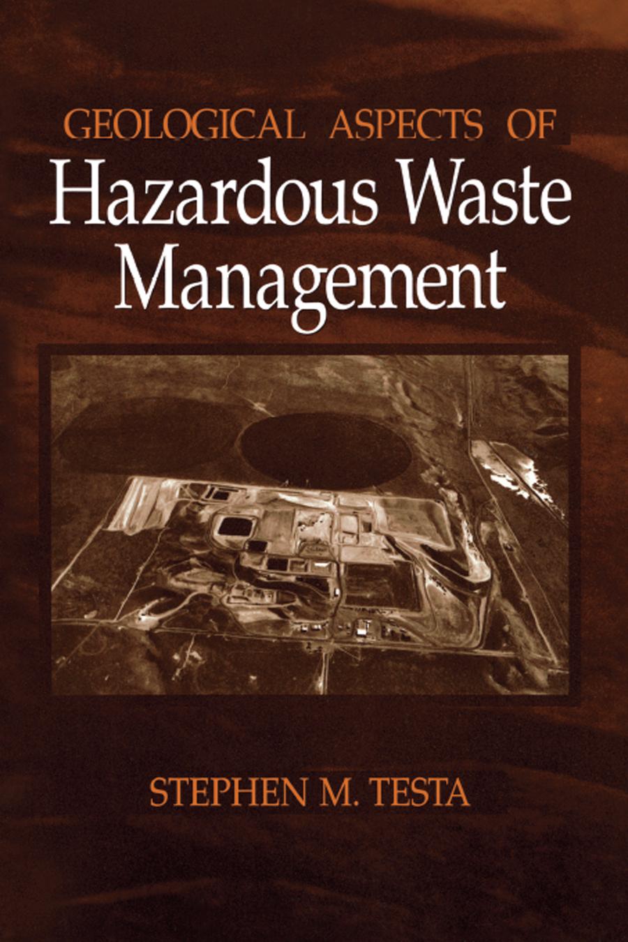 Geological Aspects of Hazardous Waste Management