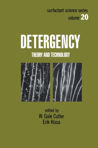 Detergency : theory and technology